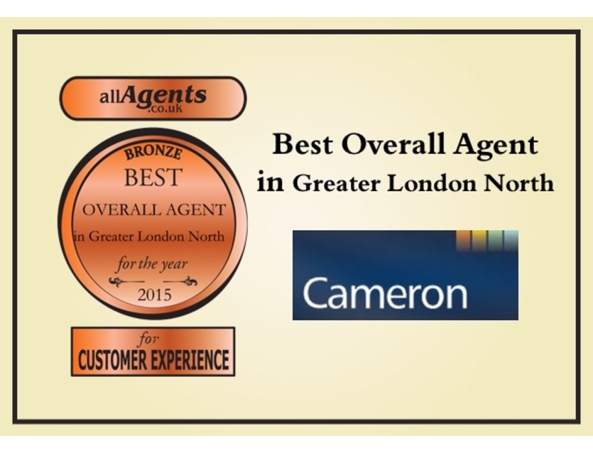 Best Overall Agent in Greater London Narth Bronze 2015