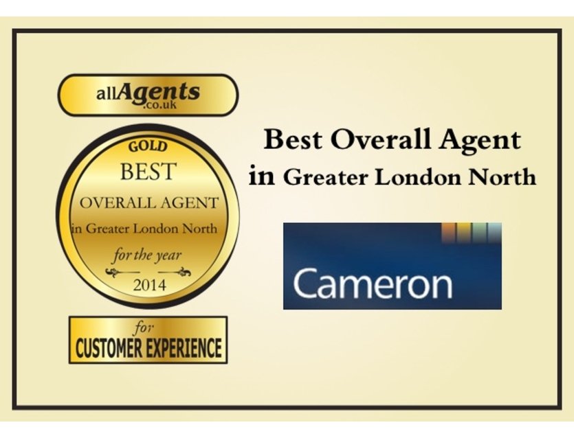 Best Overall Agent in Greater London Narth Gold 2014